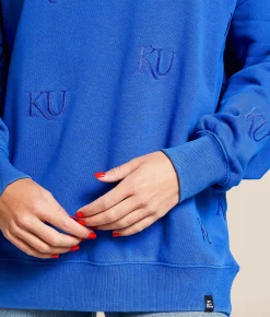 Tops | Gameday SOCIAL® Kansas Pullover Royal Blue