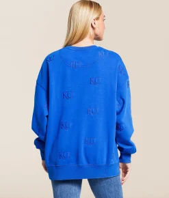 Tops | Gameday SOCIAL® Kansas Pullover Royal Blue