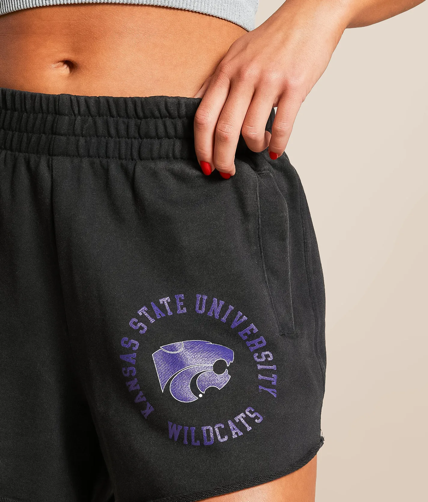 Gameday SOCIAL® Kansas State Wildcats Short Black Outlet