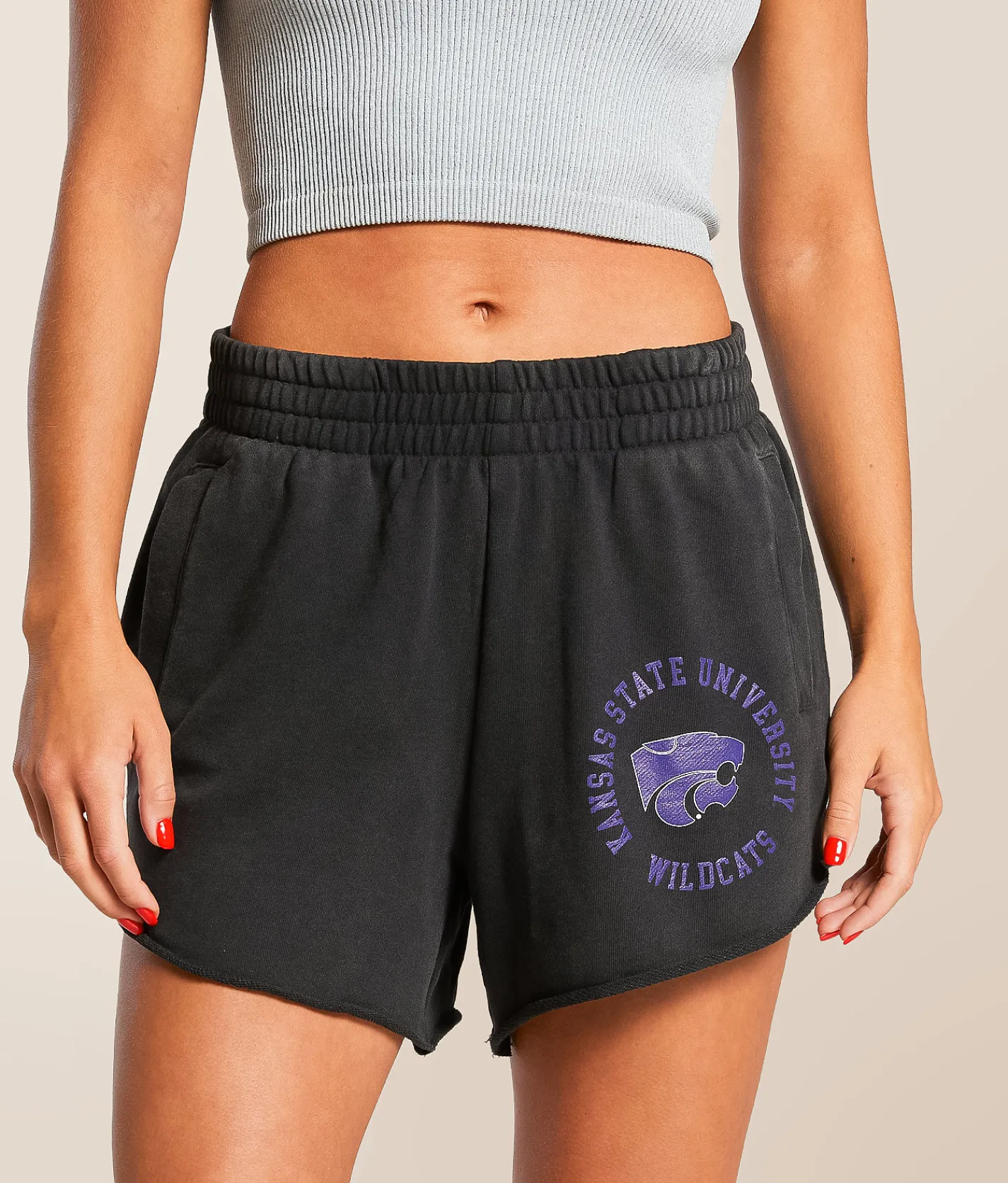 Gameday SOCIAL® Kansas State Wildcats Short Black Outlet