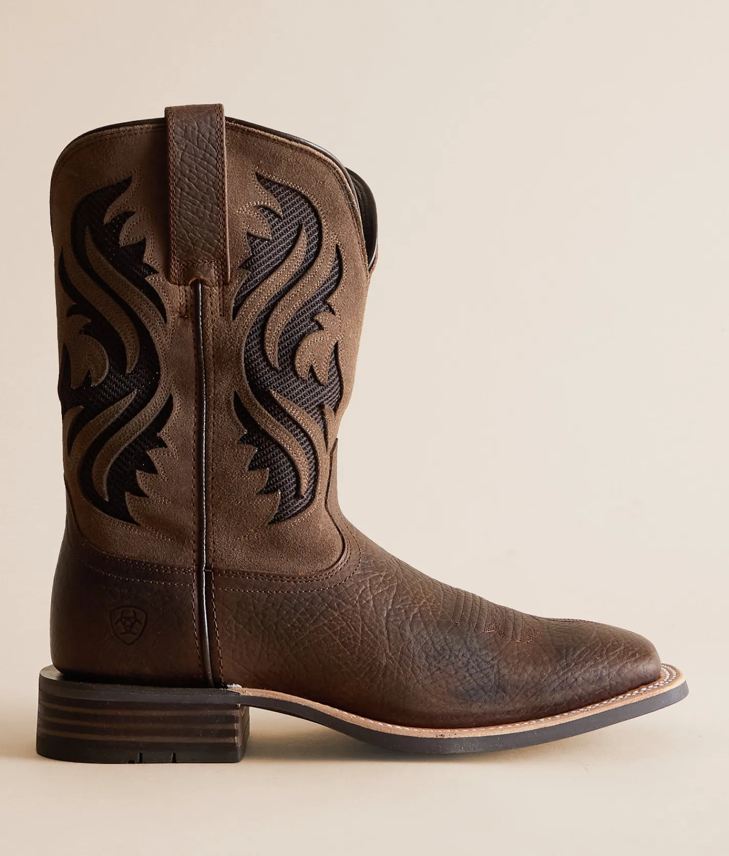 Shoes | Ariat Kanyon Toughstock VenTEK Leather Cowboy Boot Earth Adobe Mocha Suede
