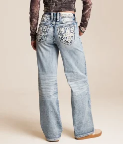 Jeans|Bottoms | Rock Revival Kari Wide Leg Stretch Jean Kari UW203