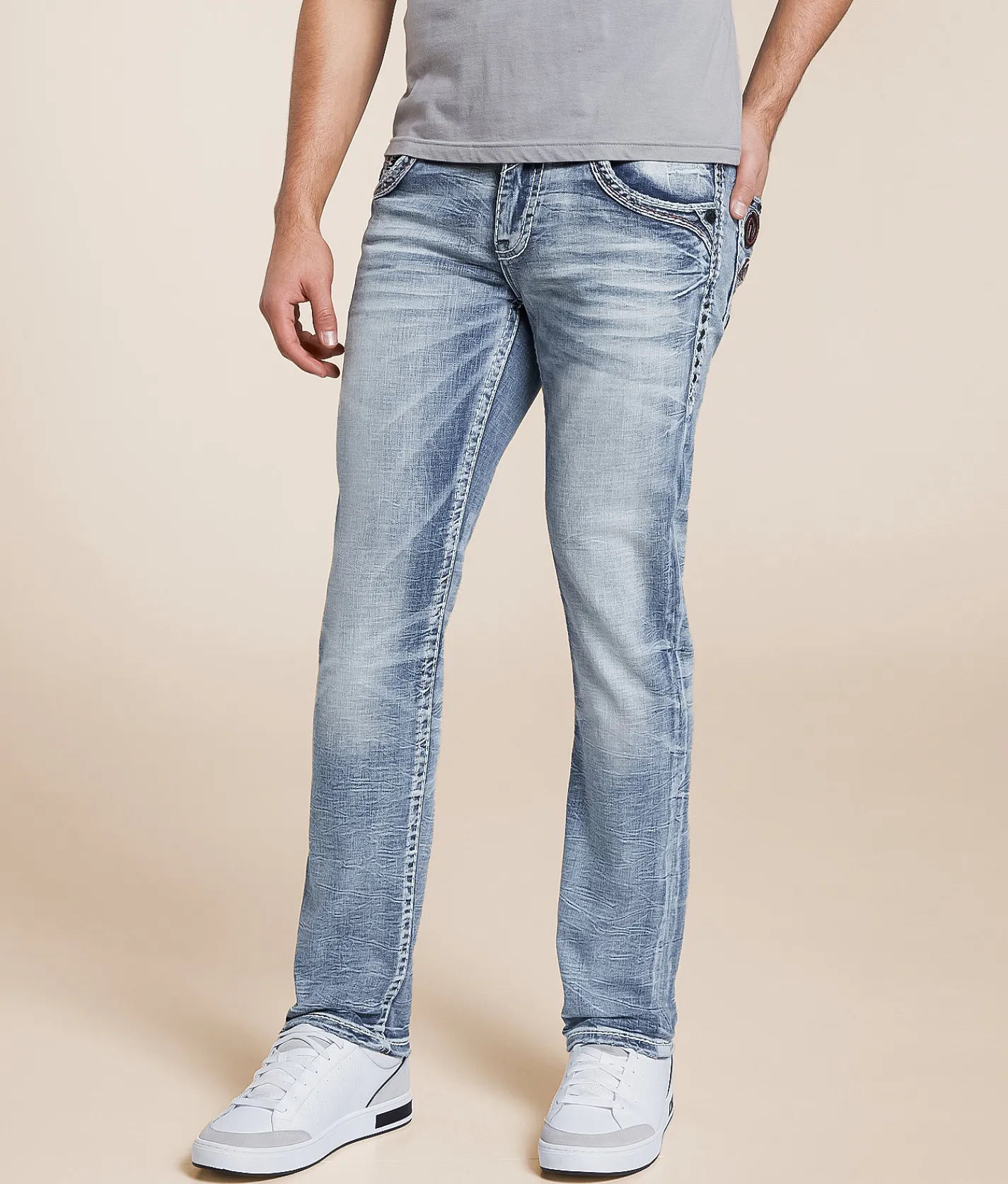 Rock Revival Jeans|Jeans | Rock Revival Karunn Slim Straight Stretch Jean Karunn SJ200
