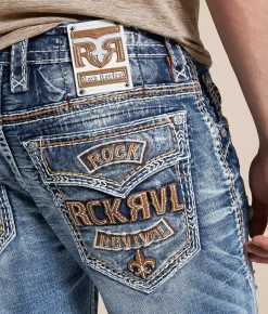Rock Revival Kaston Slim Straight Stretch Jean Kaston SJ201 Best