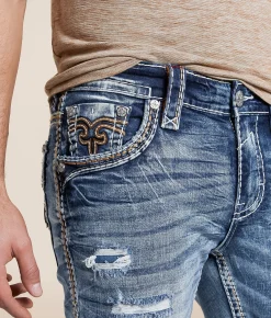 Rock Revival Kaston Slim Straight Stretch Jean Kaston SJ201 Best
