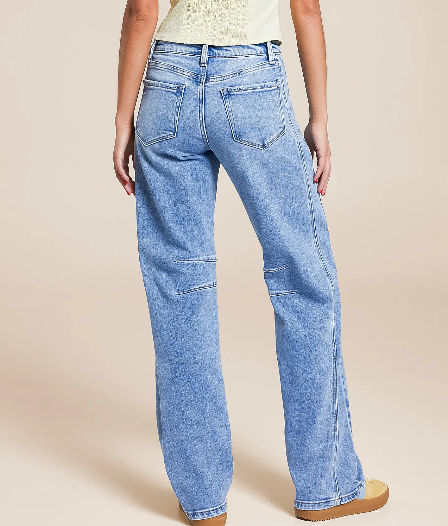 VERVET by Flying Monkey Kate Barrel Leg Stretch Jean Exley Sale