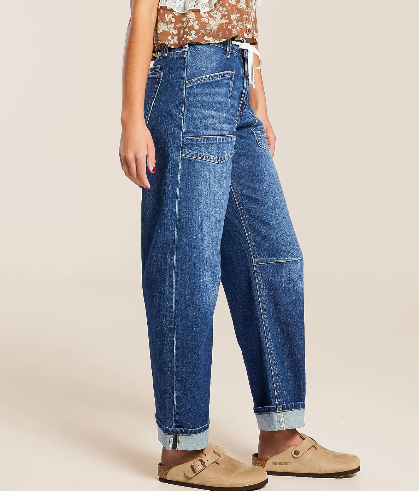 VERVET by Flying Monkey Kate Barrel Stretch Cuffed Jean Serene Summit Online