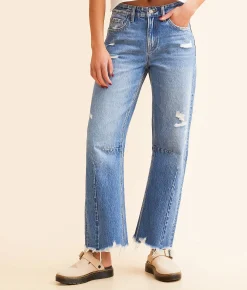 Jeans | VERVET by Flying Monkey Kate High Rise Barrel Leg Jean Ludic