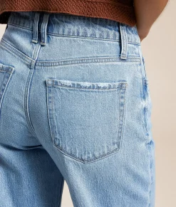 Jeans|Bottoms | VERVET by Flying Monkey Kate High Rise Barrel Stretch Jean Charm