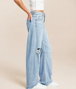 VERVET by Flying Monkey Kate High Rise Barrel Stretch Jean Huzzah Discount