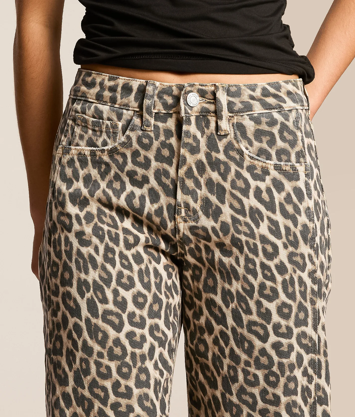 VERVET by Flying Monkey Kate Barrel Stretch Jean Leopard New