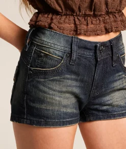 Bottoms|Shorts | Rock Revival Kate Low Rise Stretch Short Kate H206