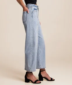 Jeans|Bottoms | VERVET by Flying Monkey Kate Rhinestone Barrel Jean Brilliant