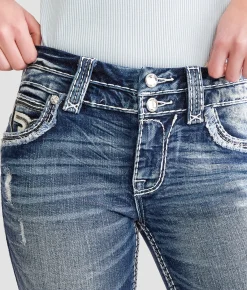 Jeans|Bottoms | Rock Revival Kathryn Mid-Rise Boot Stretch Jean Kathryn MB204