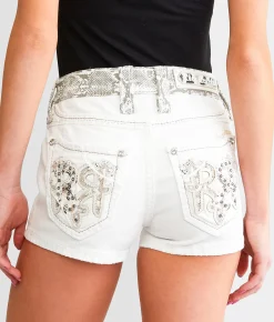 Bottoms|Shorts | Rock Revival Kathryn Mid-Rise Stretch Short Kathryn MH203