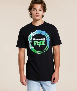 Fox Kawasaki T-Shirt Black Best