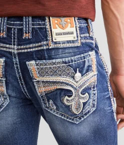 Rock Revival Kayden Slim Straight Stretch Jean Kayden SJ206 Online