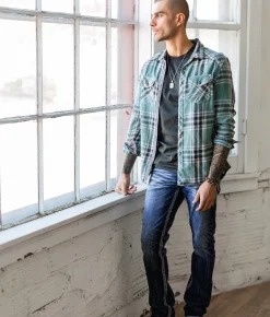 Rock Revival Kayden Slim Straight Stretch Jean Kayden SJ206 Online