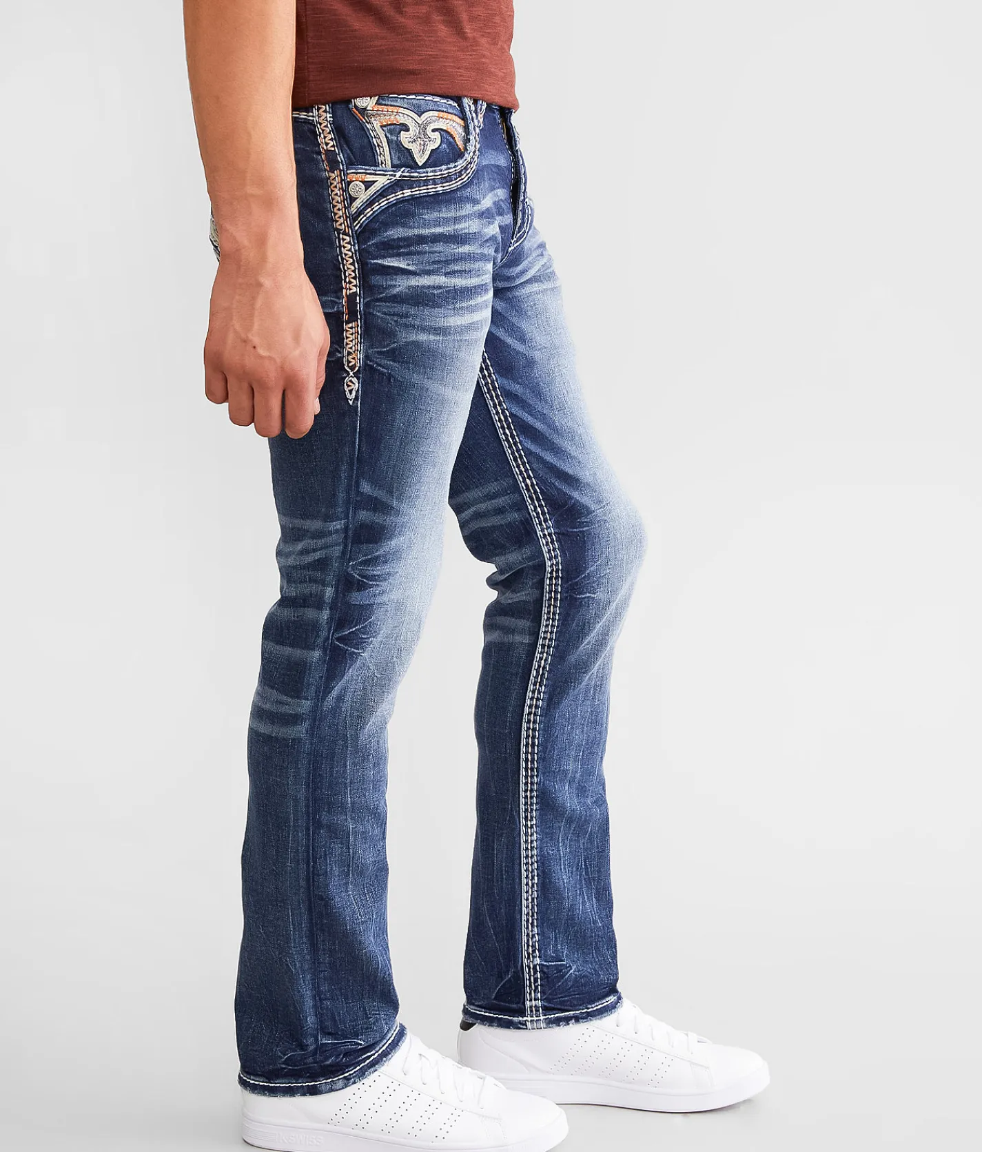Rock Revival Kayden Slim Straight Stretch Jean Kayden SJ206 Online