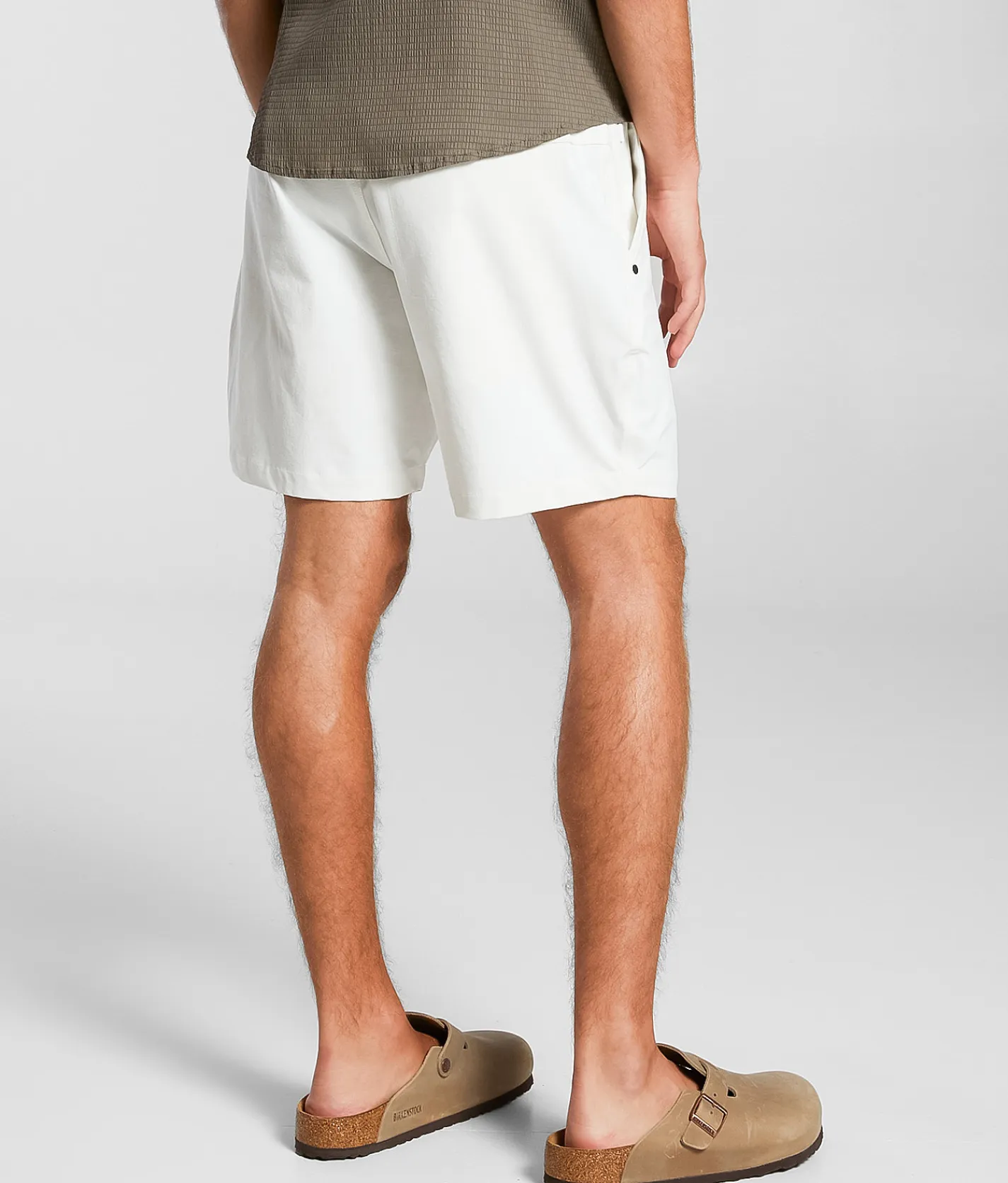 Bottoms|Shorts | Maven Co-op Keel Stretch Short White