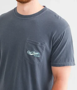 Graphic T-Shirts | Old Row Keep 'Em On Ice T-Shirt Denim