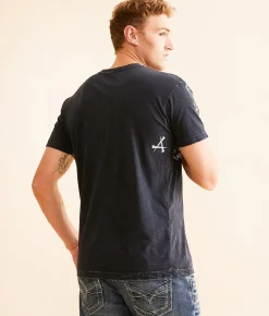 Affliction Keeper T-Shirt Black Lava Wash