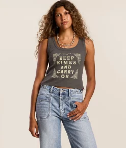 Kimes Ranch Keep Kimes & Carry On Tank Top Pepper