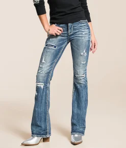 Rock Revival Kelia Curvy High Rise Boot Stretch Jean Kelia HB200 Hot