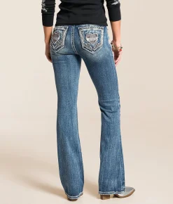 Rock Revival Kelia Curvy High Rise Boot Stretch Jean Kelia HB200 Hot