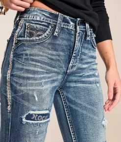 Rock Revival Kelia Curvy High Rise Boot Stretch Jean Kelia HB200 Hot