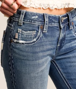 MEK Kendall Low Rise Boot Stretch Jean Kendall 302 Outlet