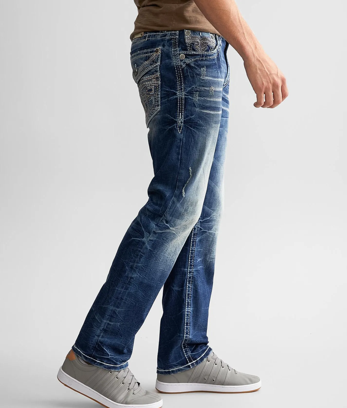 Rock Revival Jeans|Bottoms | Rock Revival Kenn Straight Stretch Jean Kenn J203