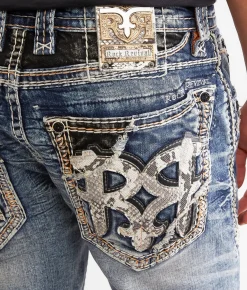 Rock Revival Kenny Slim Straight Stretch Jean Kenny SJ203