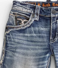 Rock Revival Kenny Slim Straight Stretch Jean Kenny SJ203