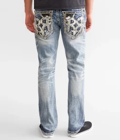 Rock Revival Kenny Slim Straight Stretch Jean Kenny SJ203