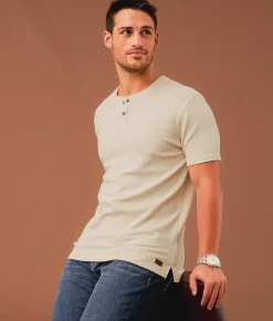 Tops | Outpost Makers Kento Henley Oatmeal