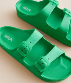 Shoes | Mia Kiana Strappy Sandal Green