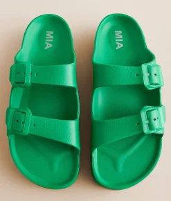 Shoes | Mia Kiana Strappy Sandal Green