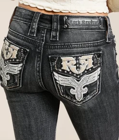 Jeans|Bottoms | Rock Revival Kiella Low Rise Tailored Boot Stretch Jean Kiella LT201