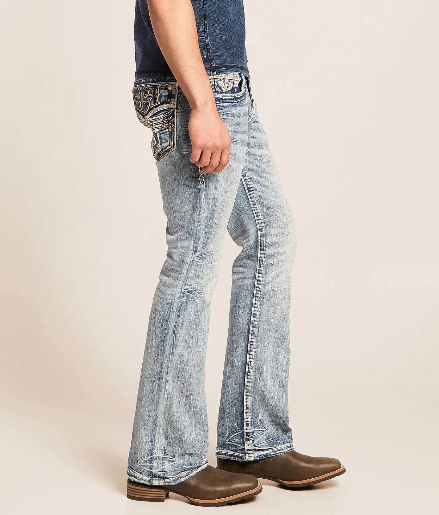Rock Revival Kielo Slim Boot Stretch Jean Kielo SB202 Discount