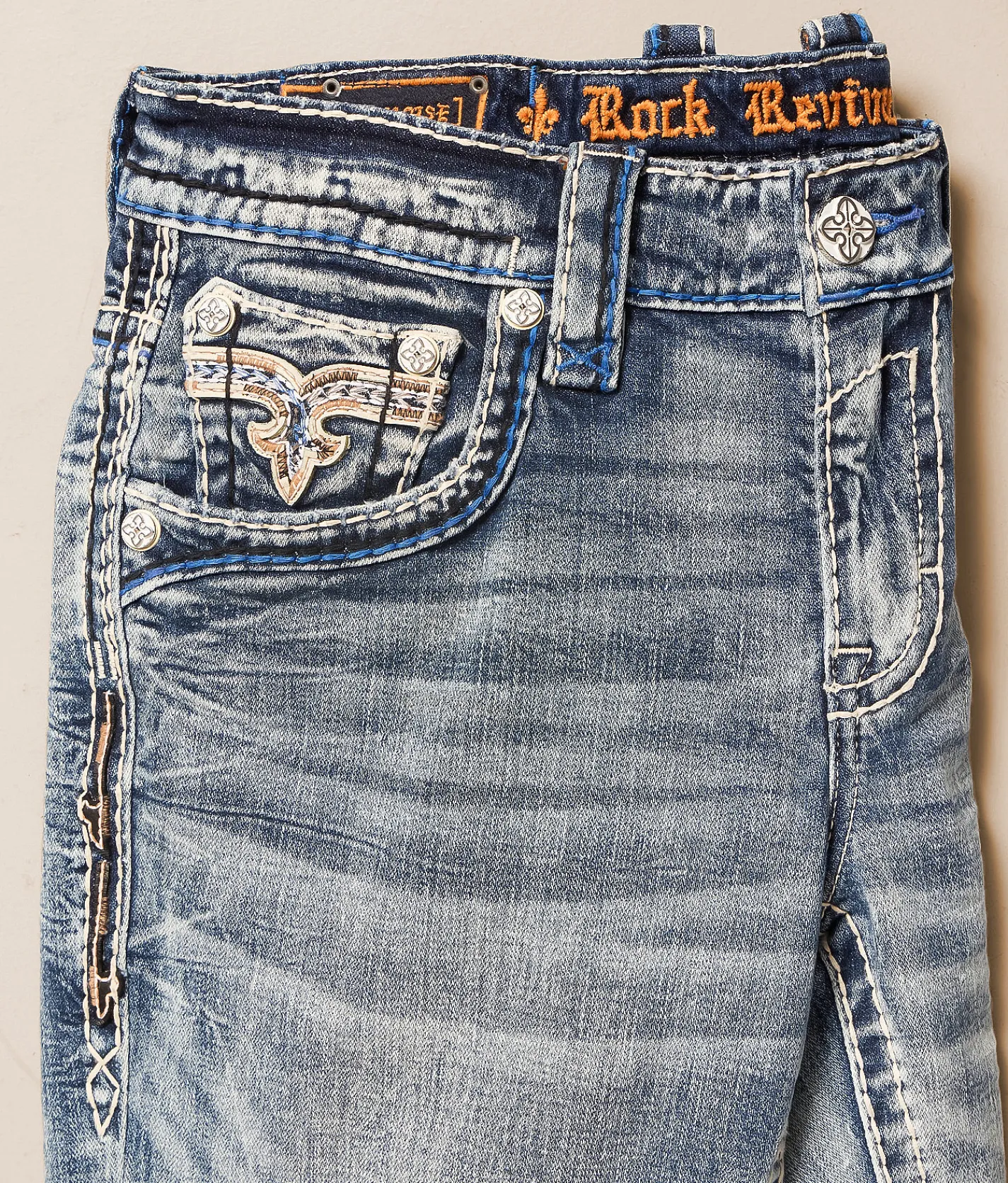 Rock Revival Kielo Slim Boot Stretch Jean Kielo SB202 Discount