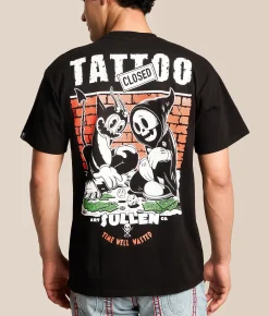 Sullen Killing It T-Shirt Jet Black Clearance