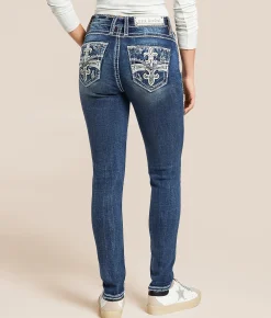 Rock Revival Kimberly Curvy High Rise Skinny Stretch Jean Kimberly HS203 Discount