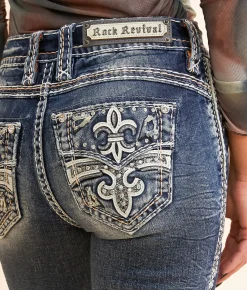 Jeans|Bottoms | Rock Revival Kimberly Mid-Rise Boot Stretch Jean Kimberly MB202