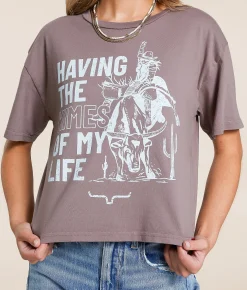 Kimes Ranch Kimes Of My Life T-Shirt Mocha Hot