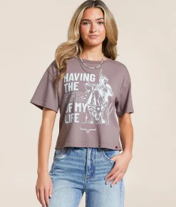 Kimes Ranch Kimes Of My Life T-Shirt Mocha Hot