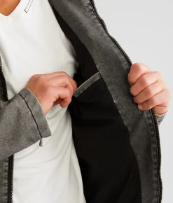 Coats & Jackets | Affliction Kindred Hooded Jacket Grey