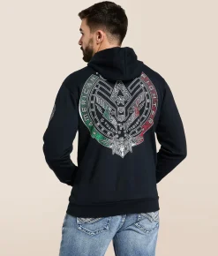 Tops | American Fighter Kingsland Hooded Sweatshirt Black