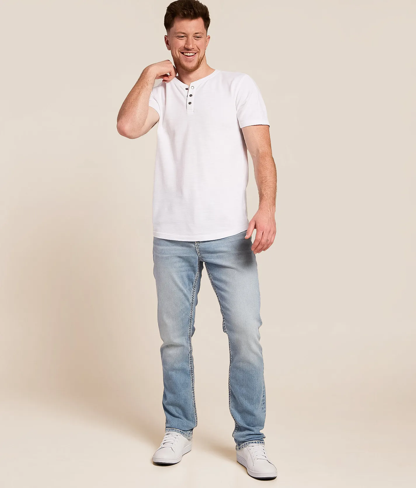Ace High King Straight Stretch Jean Call Bluff Discount