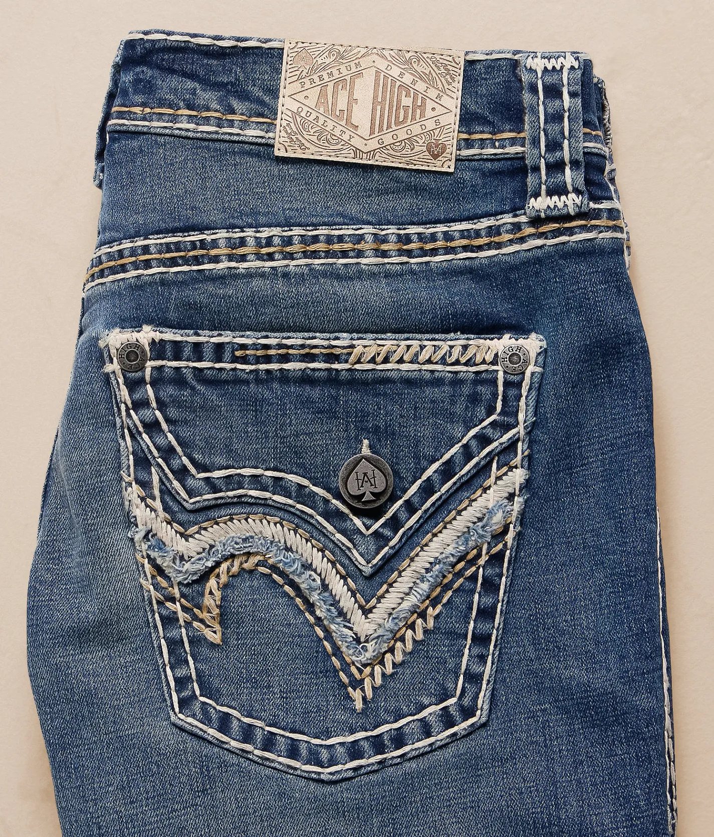 Ace High King Straight Stretch Jean Spoons Sale